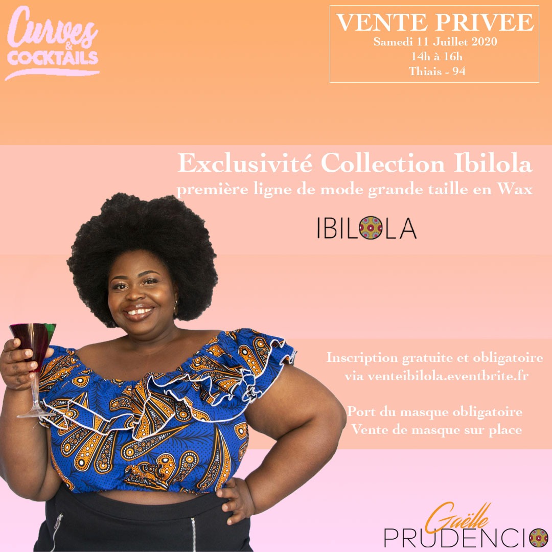 Vente privée d’Ibilola le 11 juillet