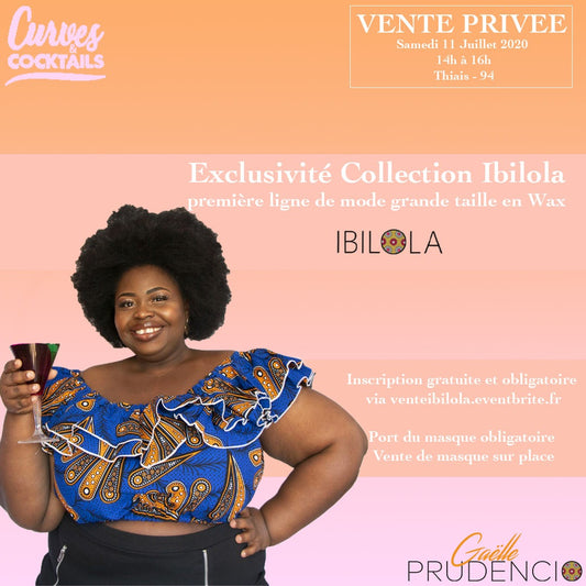 Vente privée d’Ibilola le 11 juillet