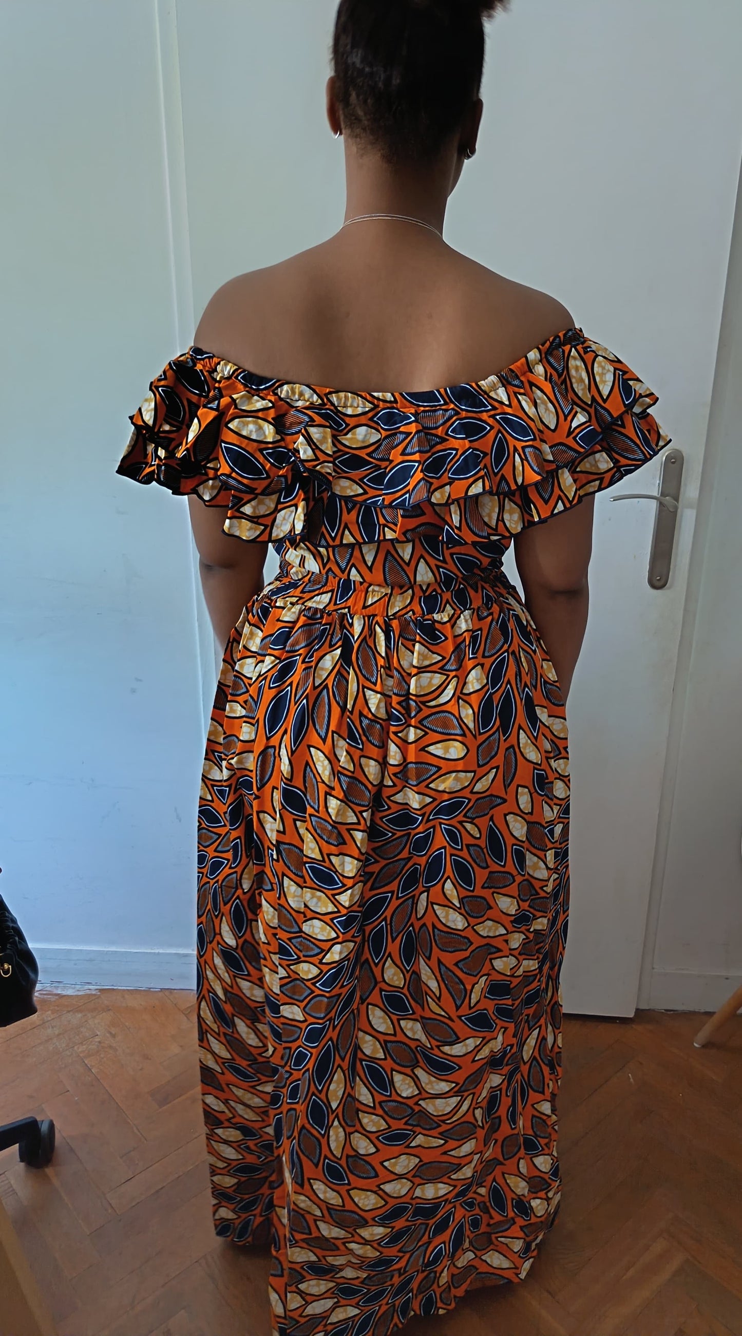 Robe Aïcha - Imprimé Bingo - Longueur Maxi - Taille 36/38