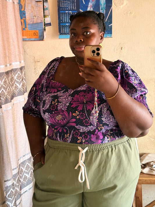 Mia - Crop Top Wax Cœur