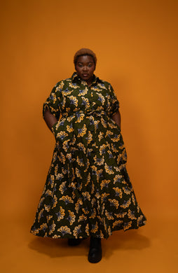 Robe chemise Emma - Longueur MAXI