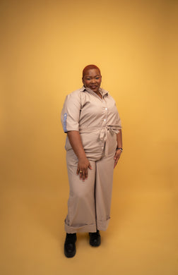 Combinaison Tricia - Beige - Taille 46