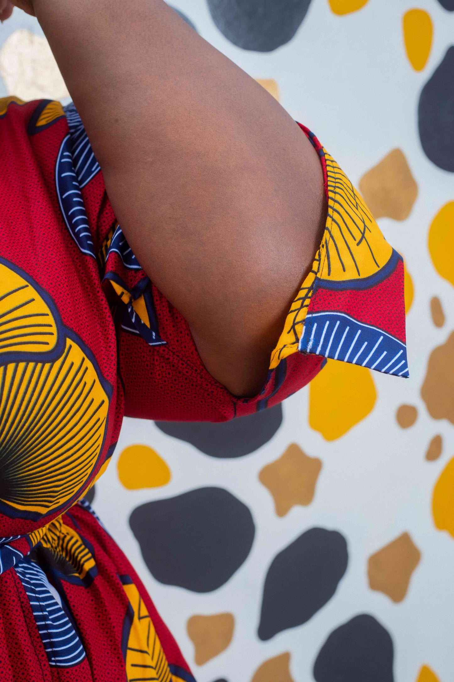 Nandi - Robe Wax Longueur Midi