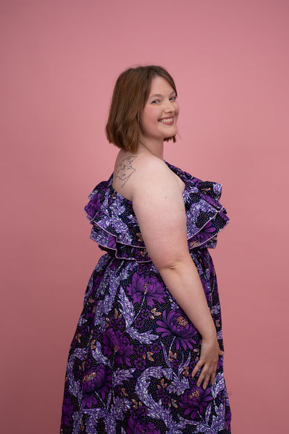 Aïcha - Robe Wax Longueur Maxi