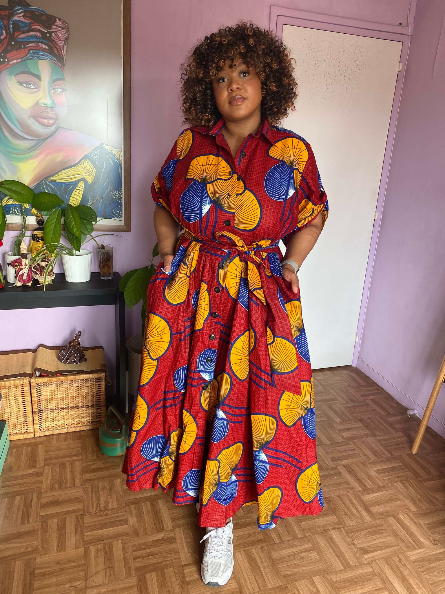 Ibilola, première ligne de mode grande taille en Wax